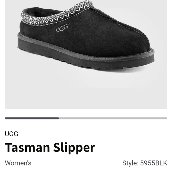 UGG Shoes - UGG Black Suede Tasman Clogs Women S US 9